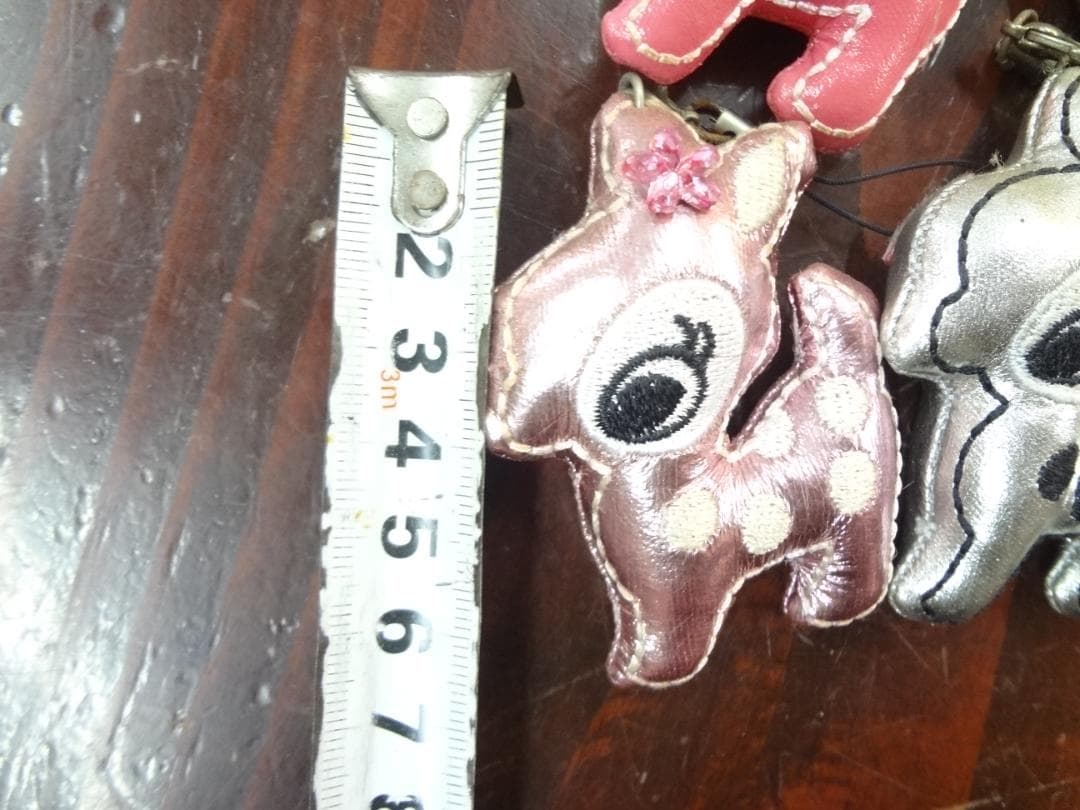 バンビ　ストラップ　６色セット●Ｊ＆Ｍハンドメイド   　金スマ