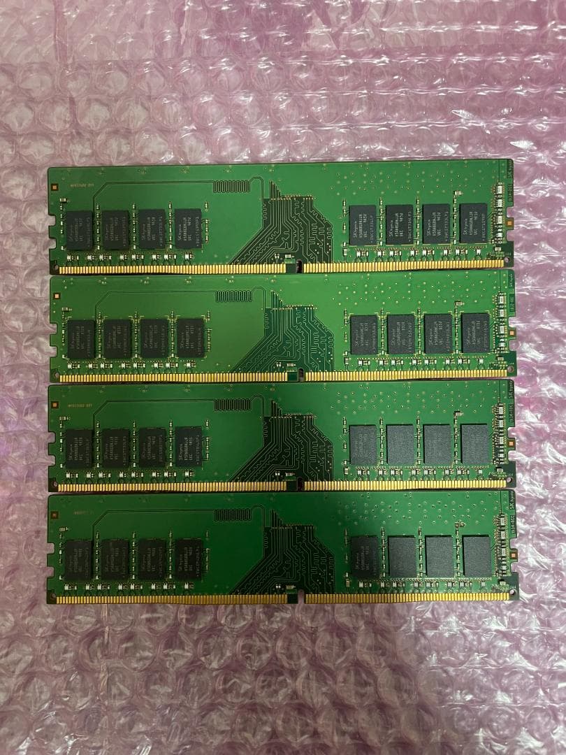 メモリ 8GB×4枚=32GB DDR4-2666 SKhynix製 動作保証