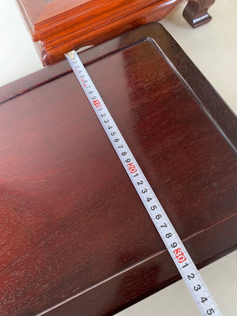 花台　木製　花梨　床の間　和風　盆栽台　飾り台　飾り板　敷板