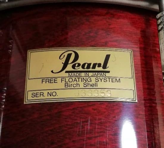 【Pearl】バーチシェル　フリーフローティングスネア　おまけでソフトケース付！