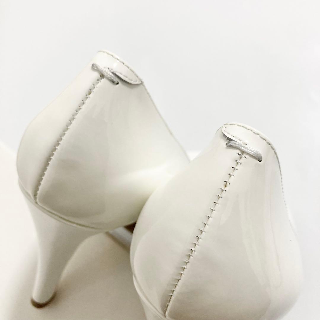 新品 定価12.6万円 MARGIELA マルジェラ パンプス 37 ホワイト