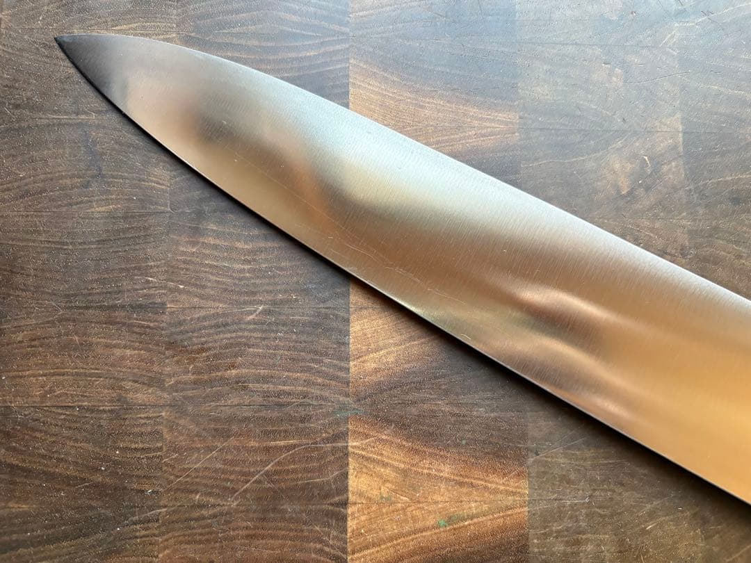 佑成　440 モリブデン鋼　牛刀　300mm 包丁　尺　洋包丁　未使用　祐成