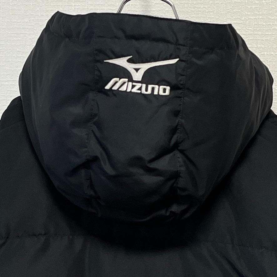 【良品】 MIZUNO ミズノ 刺繍ロゴ ダウン ベンチコート