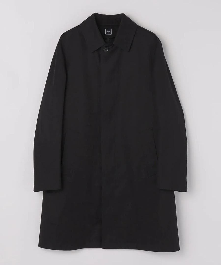 使用1回　SHIPS ライナー付きステンカラーコートM黒 2025/11購入