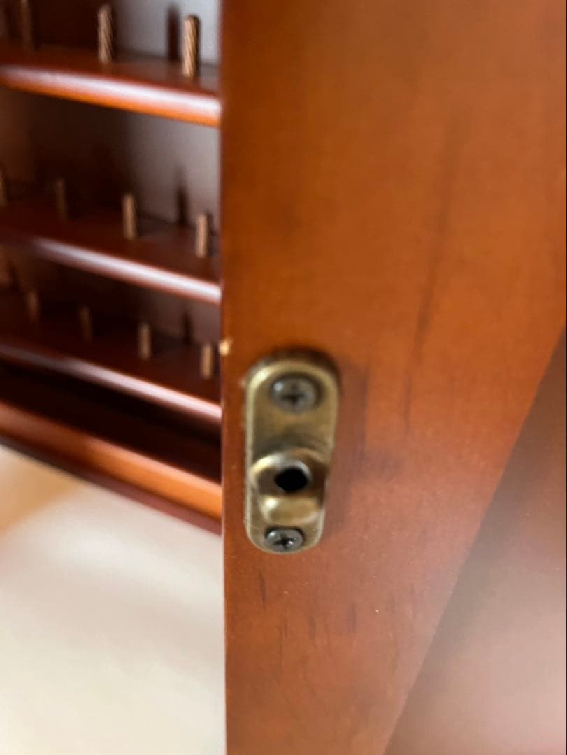 木製　ミシン糸　収納ダンス　商品説明読んでください