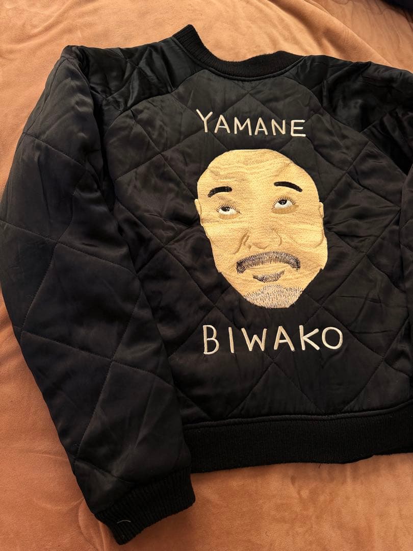 EVISU YAMANE 別珍 ２面用 地図 日本限定スカジャン vintage