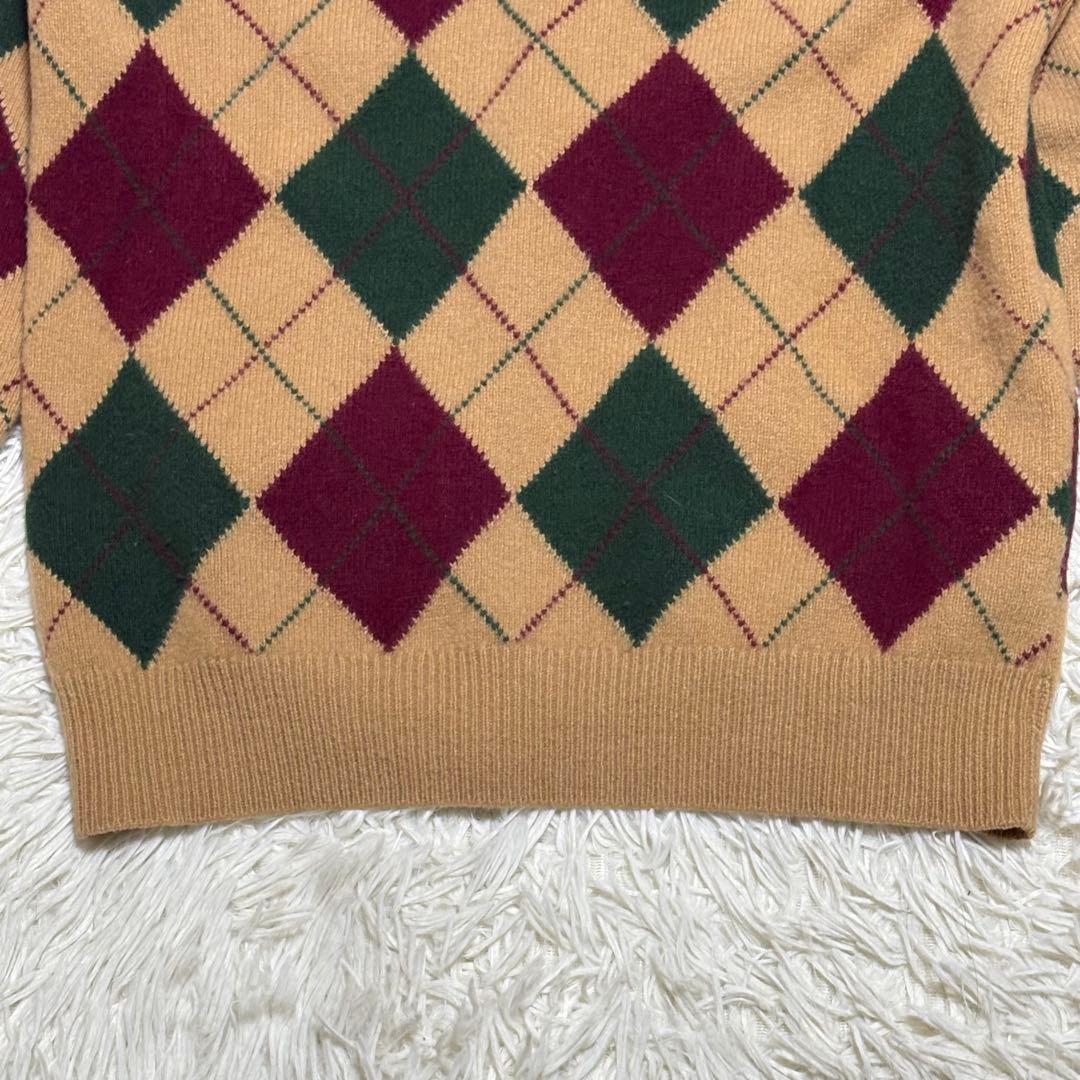 RALPH LAUREN カシミヤ混 アーガイル カーディガン BTSテテ着用