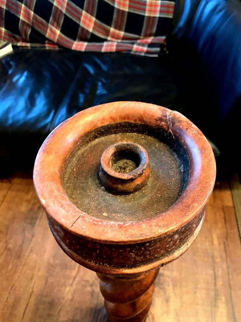 アンティーク　キャンドルスタンド