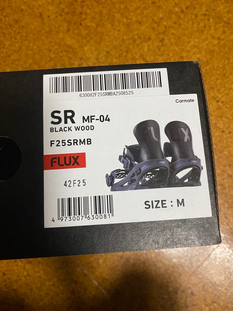 FLUX SR-05 ビンディング グレー Mサイズ