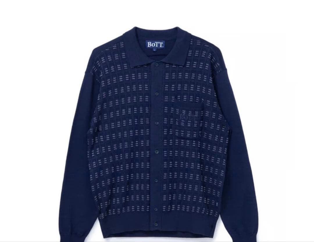 BoTT Button Down Knit Polo Lサイズ