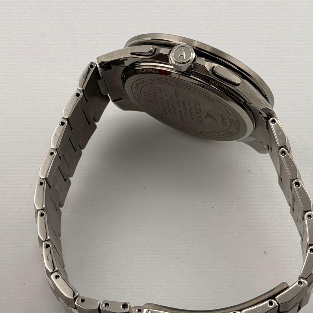 【超希少】カシオ　オシアナス　江戸切子　OCW-S4000D-1AJF ブルー