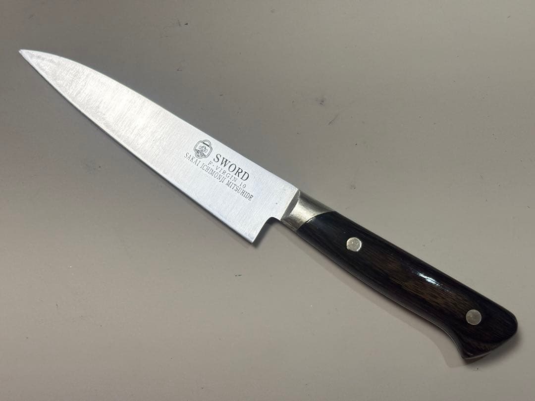 堺一文字光秀 FV10 ペティナイフ 125mm VG10号 全鋼