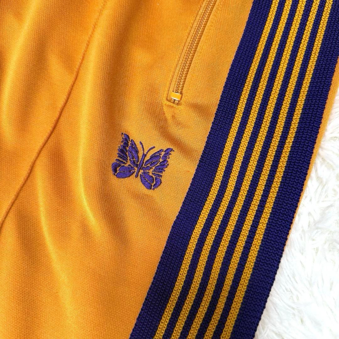 Needles ニードルズ トラックパンツ オレンジ×パープル パピヨン S