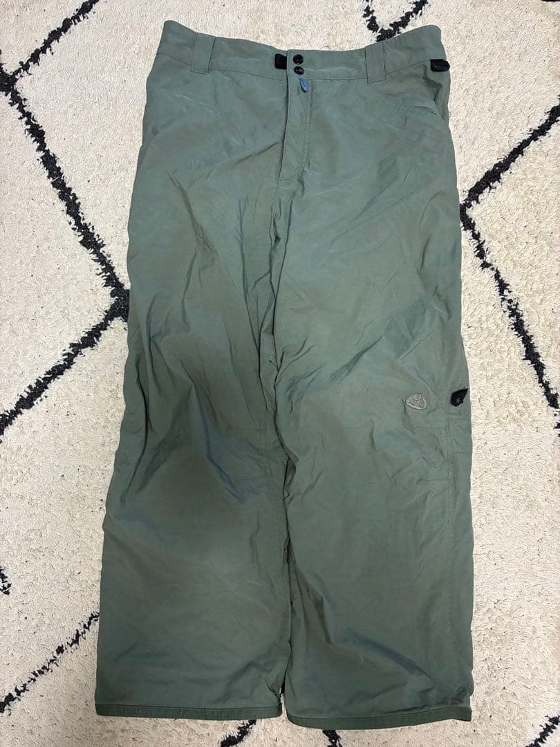 NIKE ACG スモーキーグリーン ギミック スノーパンツ XL