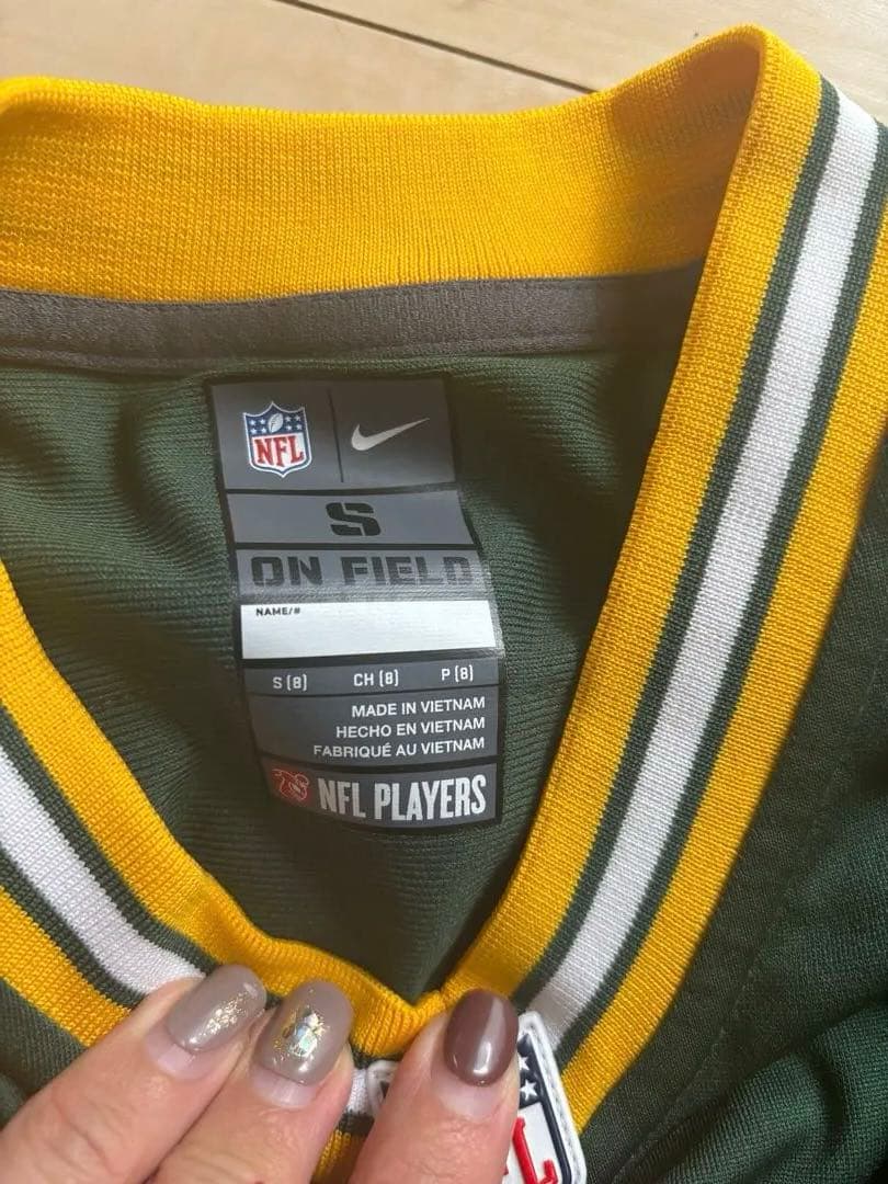 ★セール★Green Bay Packers Rodgers 12 ジャージ S