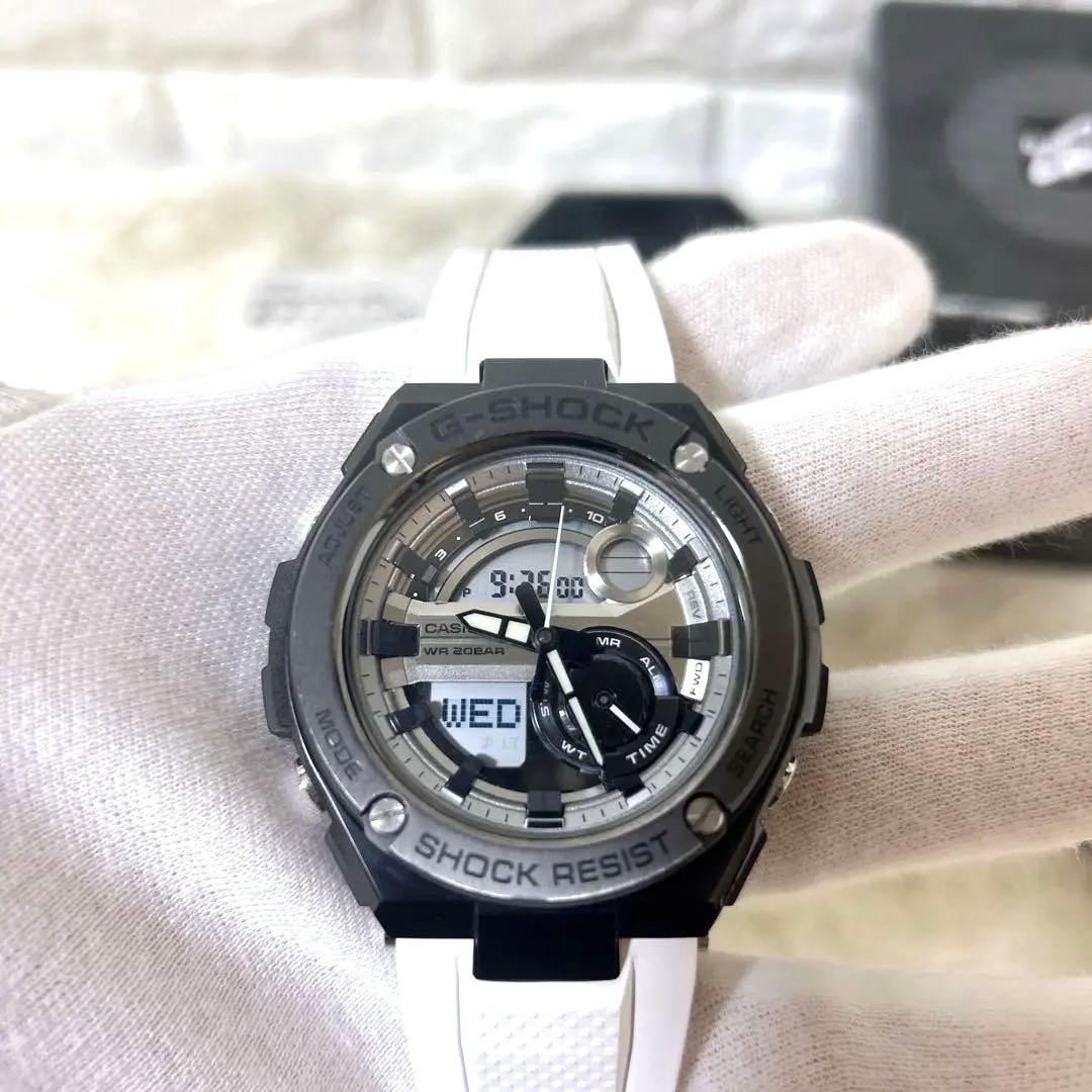 【美品】CASIO G-SHOCK G-STEEL GST-210B