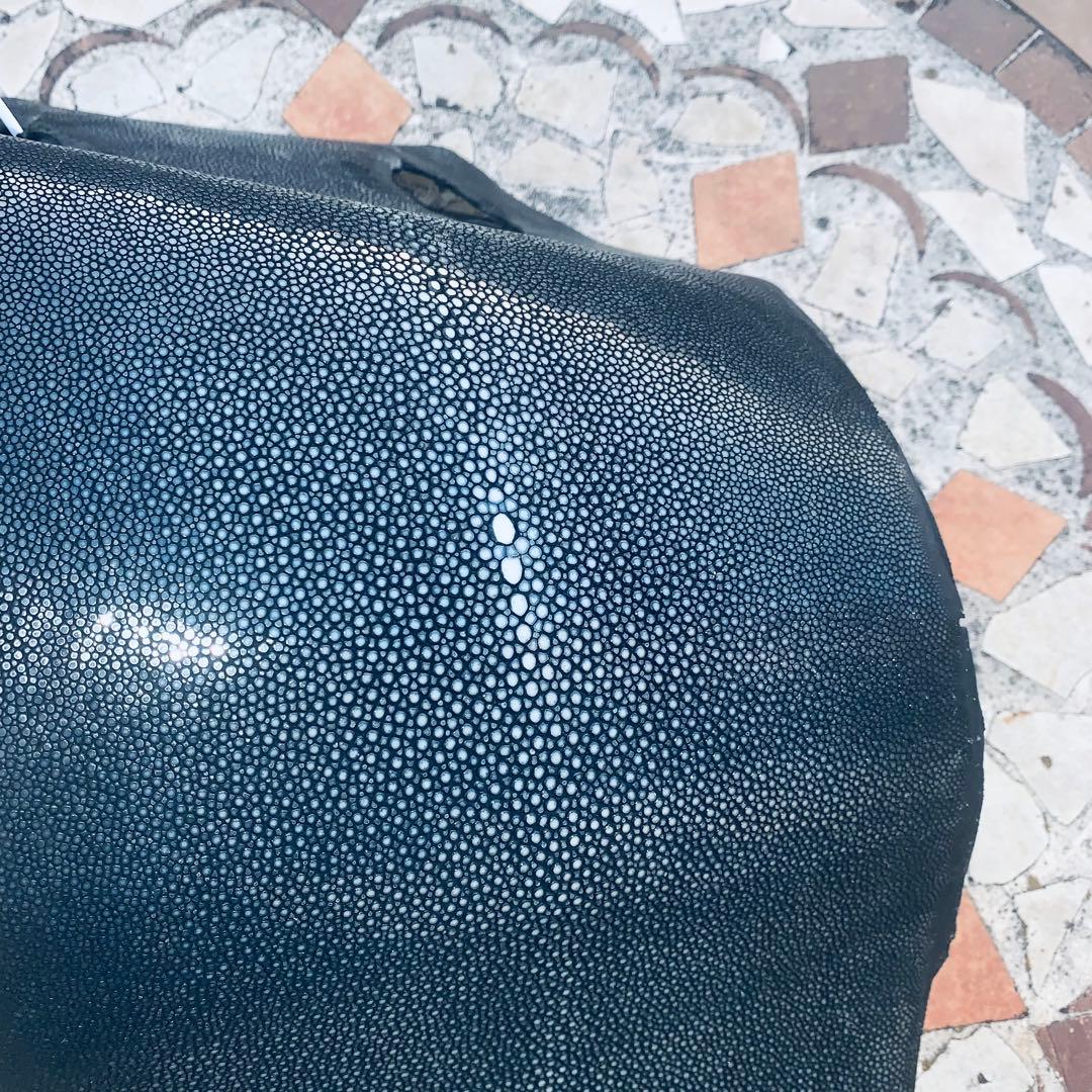 6) エイ革 鮫革 鮫皮 stingray ガルーシャ スティングレイ