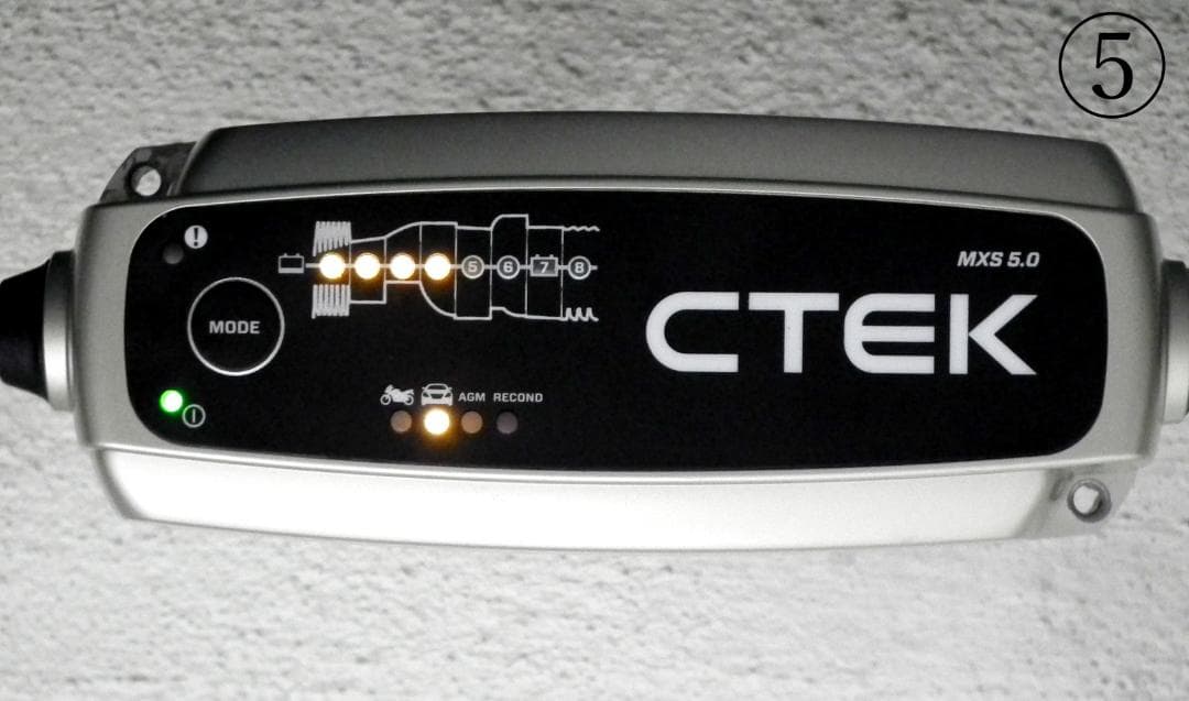 CTEK MXS 5.0 バッテリーチャージャー