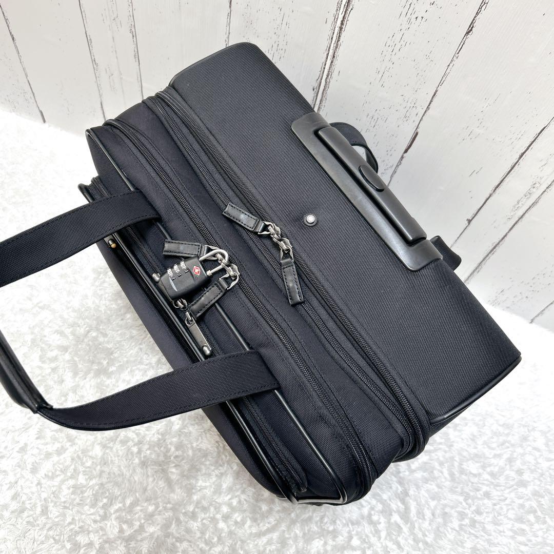 ace. キャリーケース 機内持込可 鍵付 拡張式 ブラック