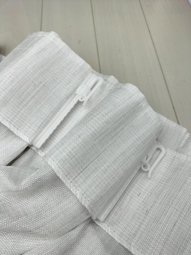 レースカーテン2枚組◆幅163㎝×丈207㎝◆【C-2410KA28】