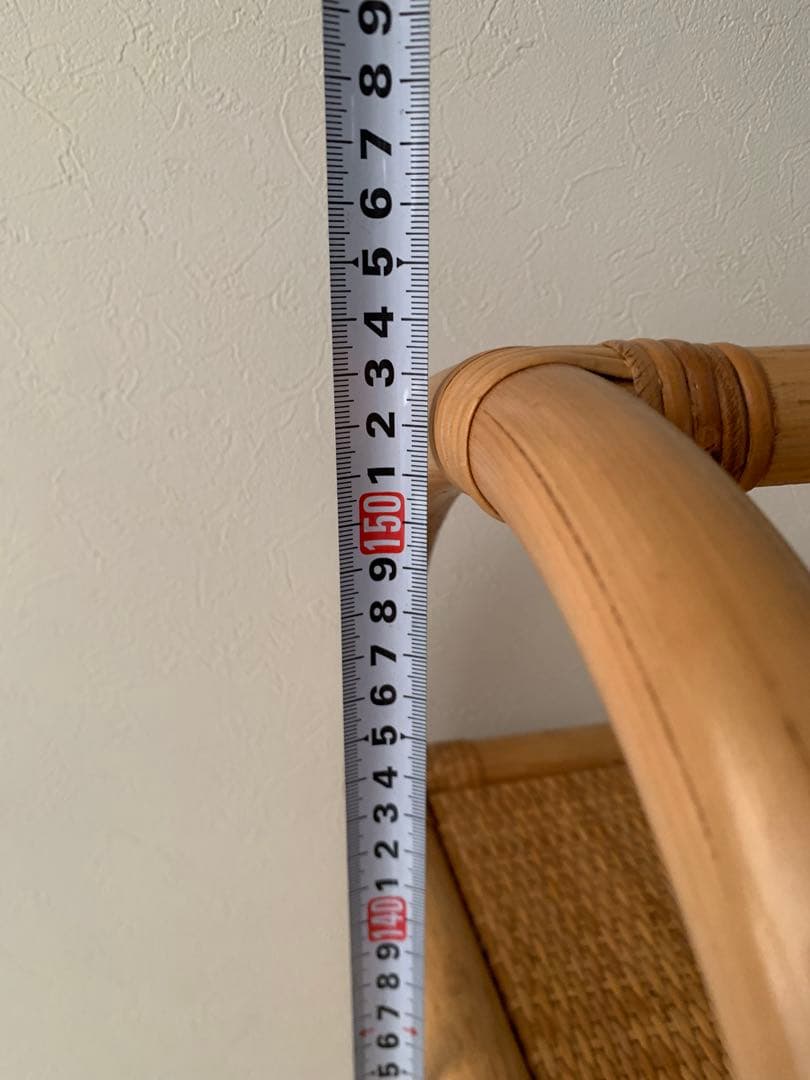 【yuさん専用】ラタン　籐　収納棚　ラック　アーチ型　ラタン家具　ビンテージ