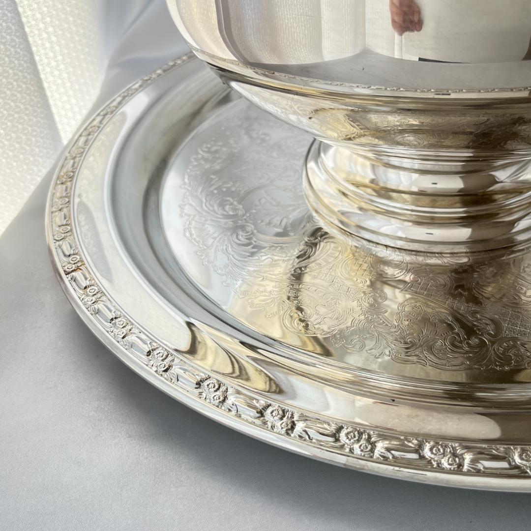 【Oneida】 パンチボウル / パンチカップ10個 / トレー 巨大！！