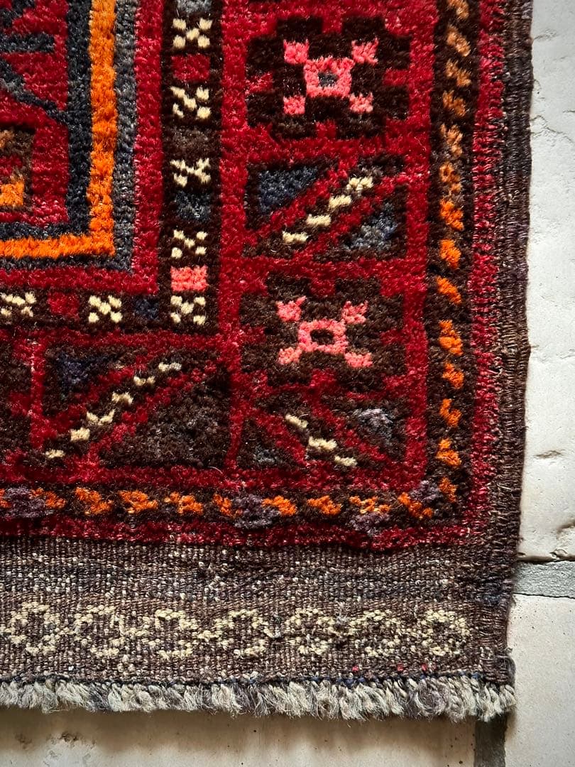 トライバルラグ　ヴィンテージラグ　マルダリ　バルーチ　アフガンラグ　プリミティブ