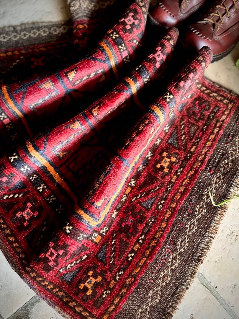 トライバルラグ　ヴィンテージラグ　マルダリ　バルーチ　アフガンラグ　プリミティブ