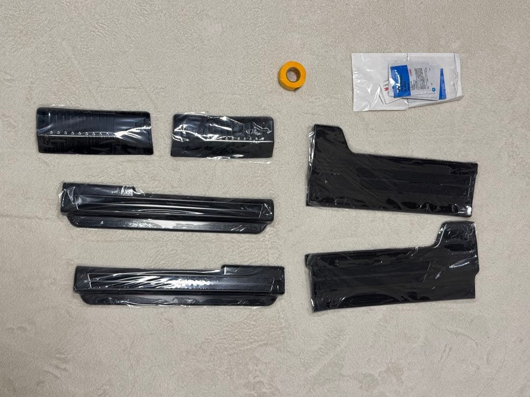 車　パーツ　スカッフプレート　ソリオ　デリカ　サイドステップ　ラゲッジ