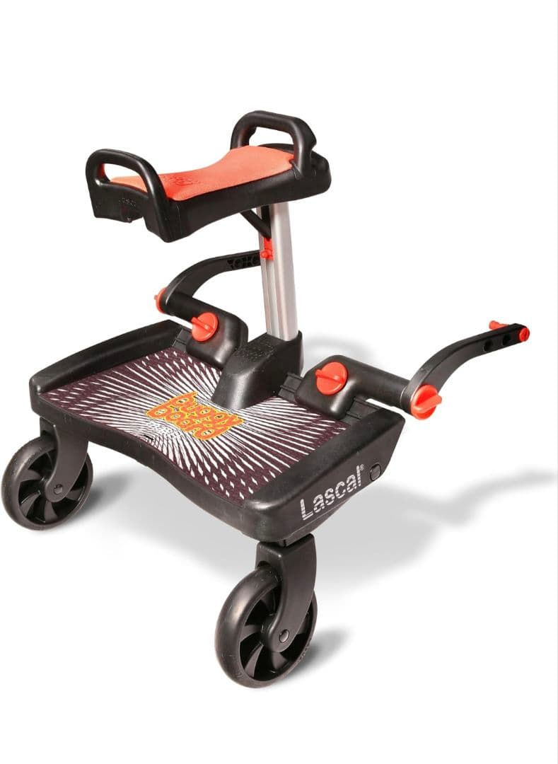 Lascal ラスカル 座れるバギーボード (マキシプラスサドルセット)
