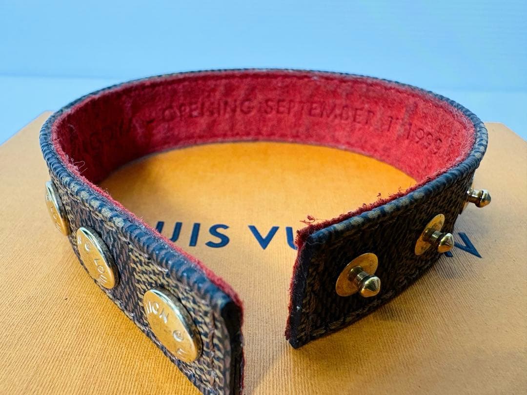 Louis Vuitton ノベルティ バングル ダミエキャンバス レディース