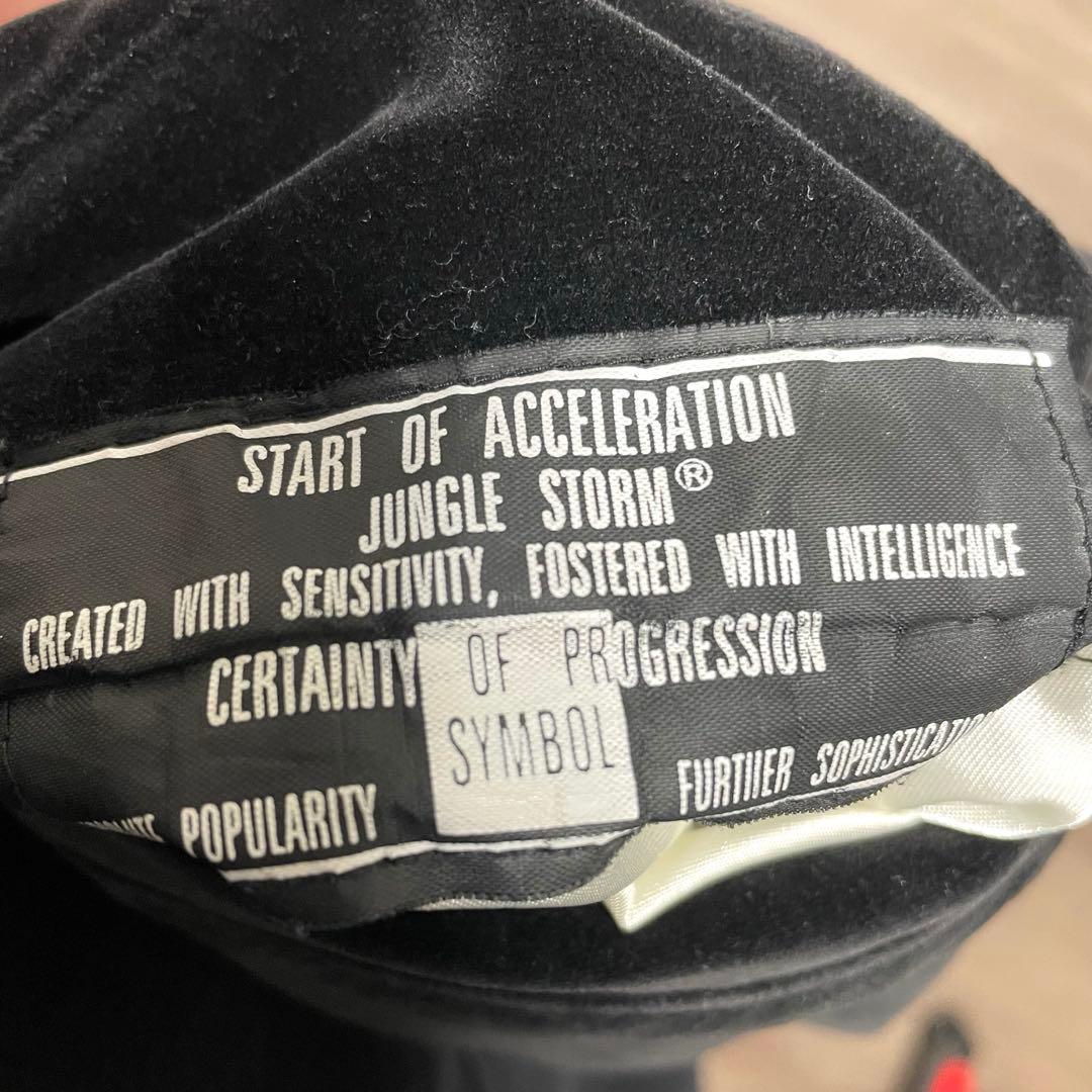 JUNGLE STORM スカジャン ベロア　リバーシブルM-Lサイズ