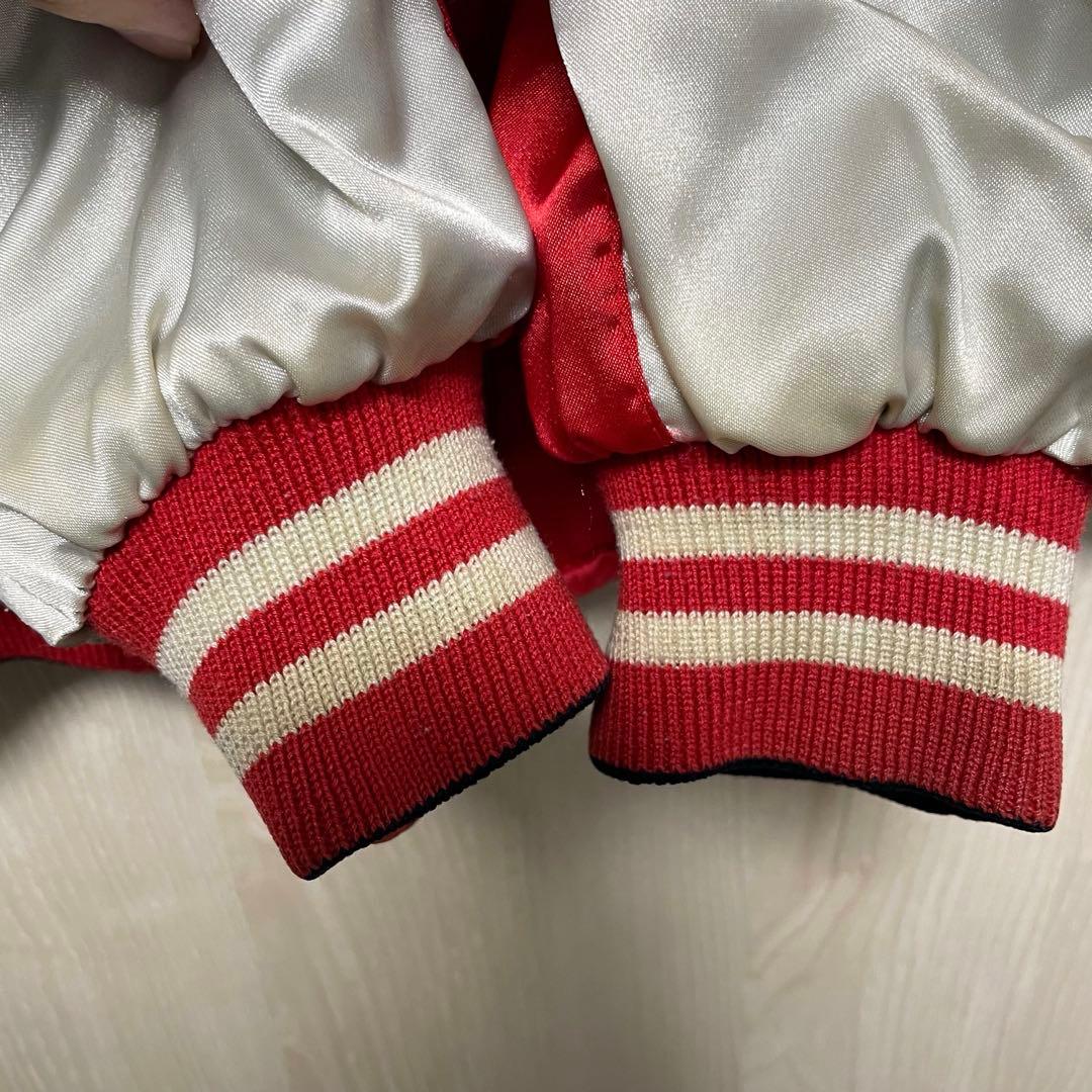 JUNGLE STORM スカジャン ベロア　リバーシブルM-Lサイズ