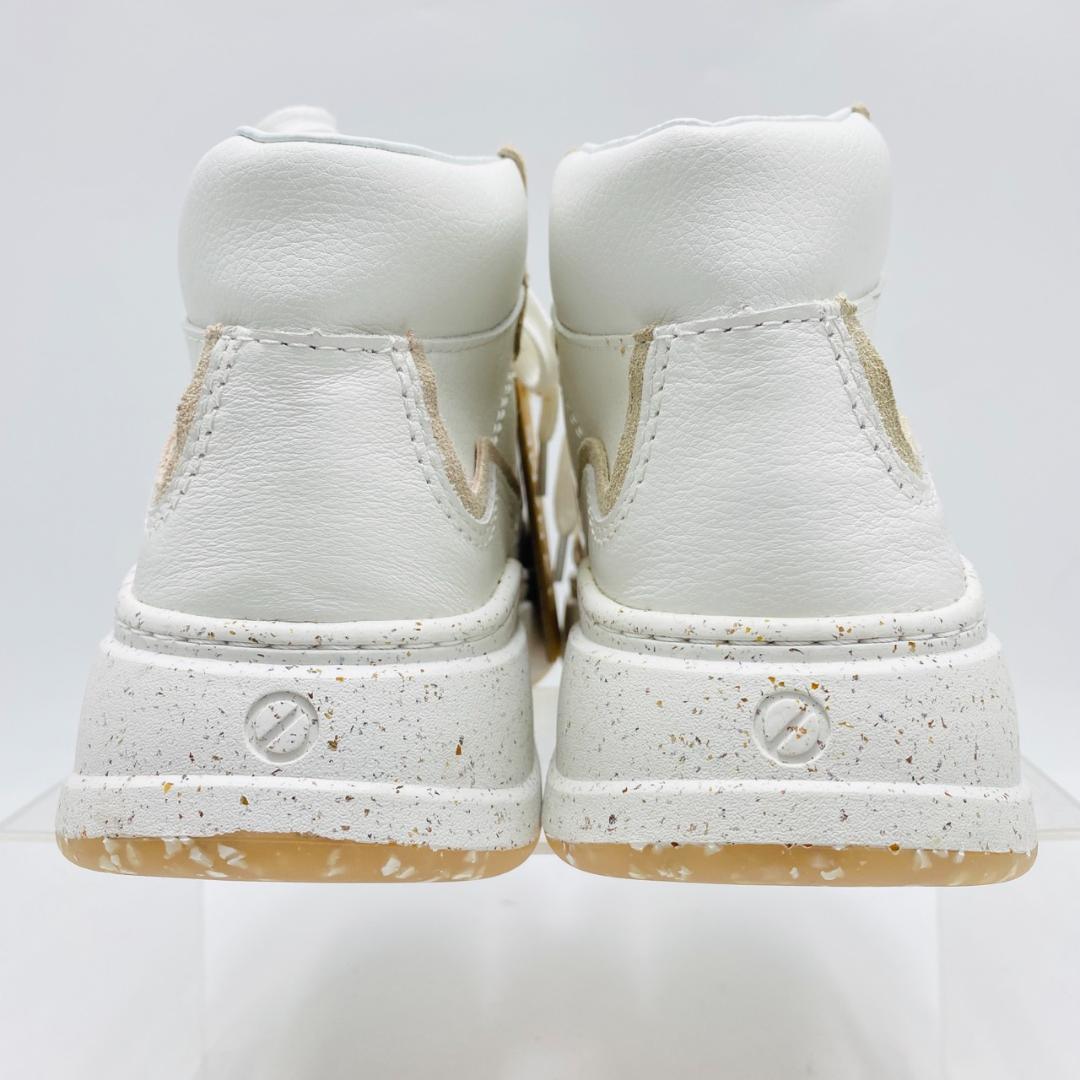 新品タグ付　NO NAME　ノーネーム　ハイカットスニーカー　レースアップ　38