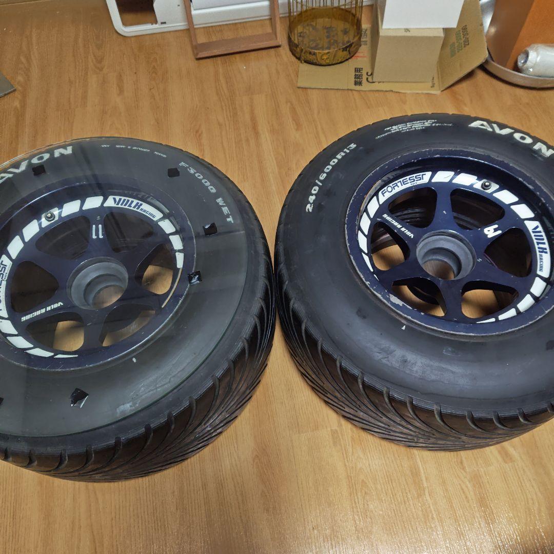 タイヤ付きホイール　サイドテーブル