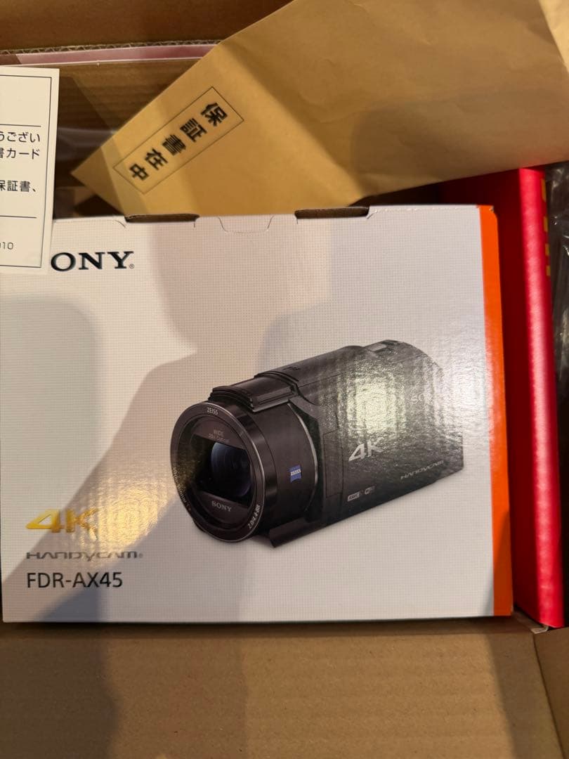 SONY FDR-AX45 ビデオカメラ 本体 4K