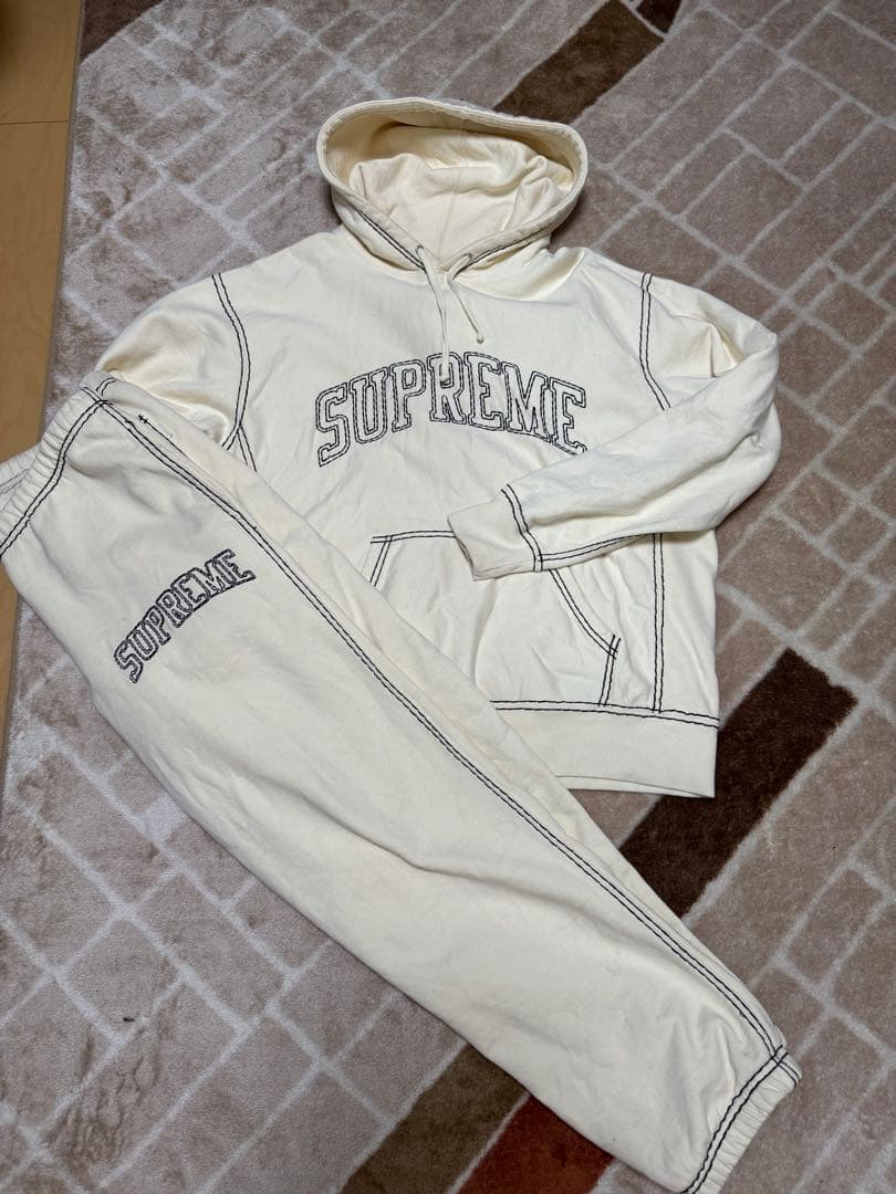 Supreme シュプリーム ステッチパーカー セットアップ