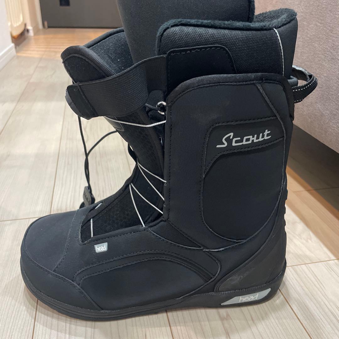 【美品】HEAD SCOUT スノーボード　ブーツ　28㎝　BOA ボア　スノボ