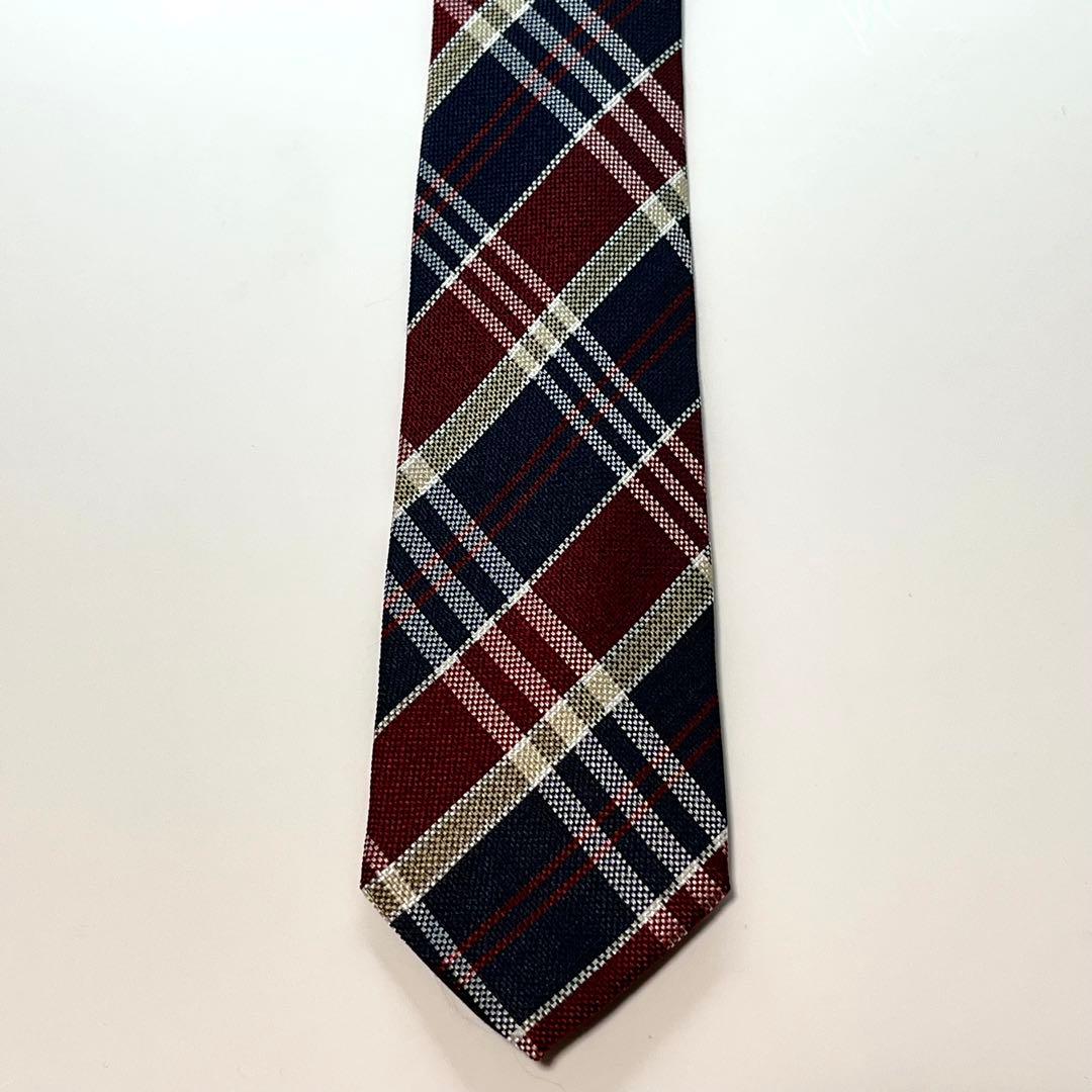 3542 バーバリーロンドン ネクタイ チェック