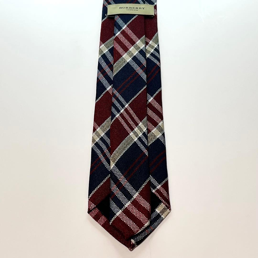 3542 バーバリーロンドン ネクタイ チェック