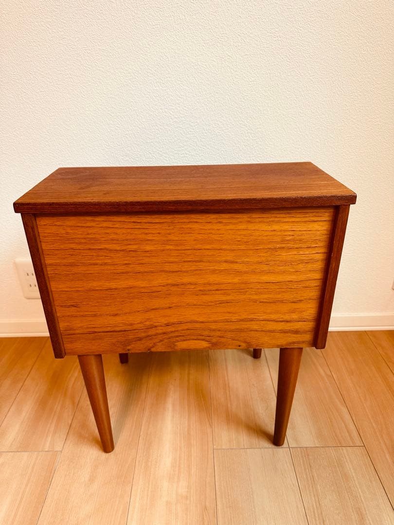 北欧 ヴィンテージ チーク サイドテーブル ウェグナー デンマーク