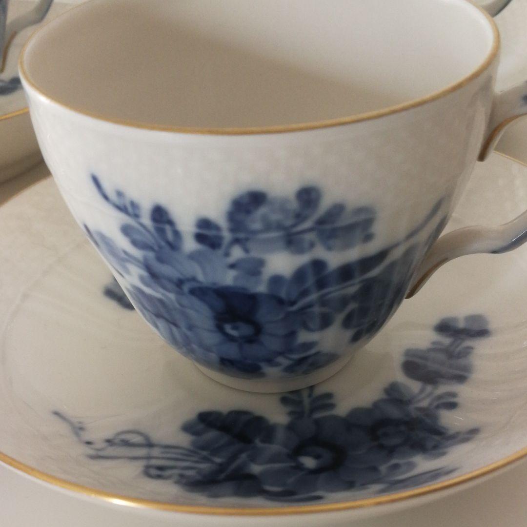 ロイヤルコペンハーゲン【ブルーローズ金彩】