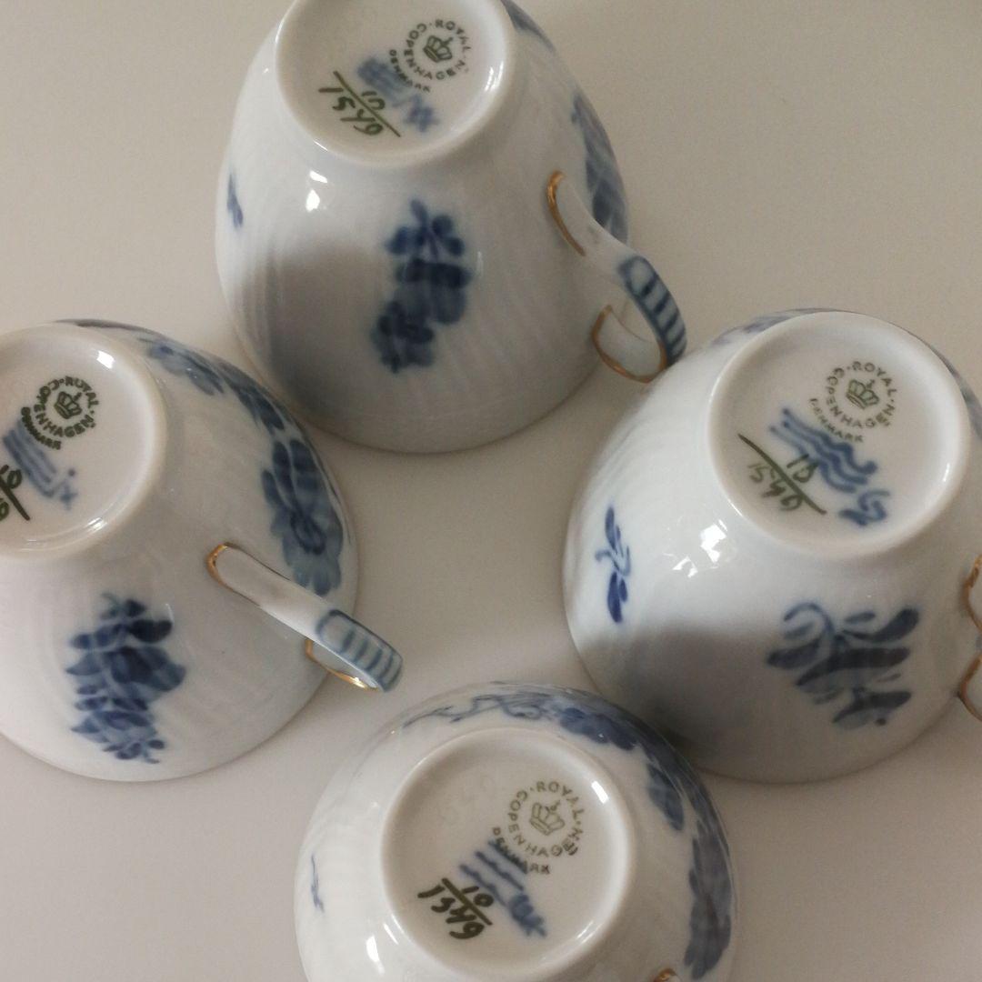 ロイヤルコペンハーゲン【ブルーローズ金彩】