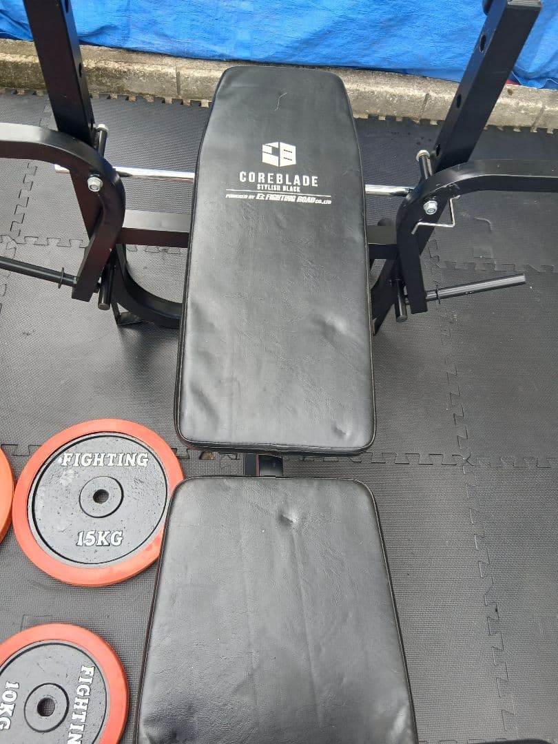 FIGHTING ROADキングオブベンチプレートセット 計70Kg 引き取限定