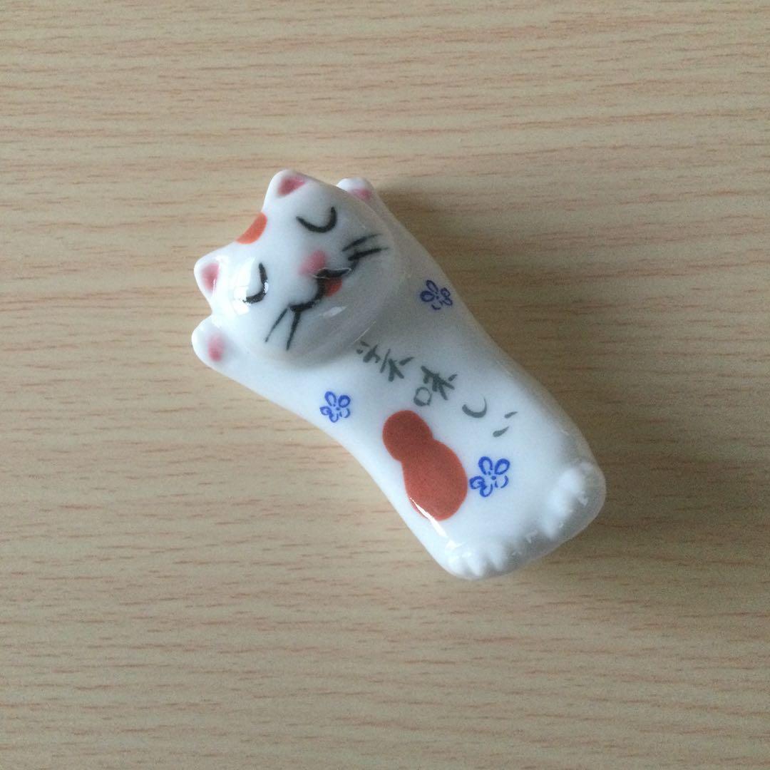 ✨セール✨【和　MANHATTANER’S 】箸置き5個セット　猫
