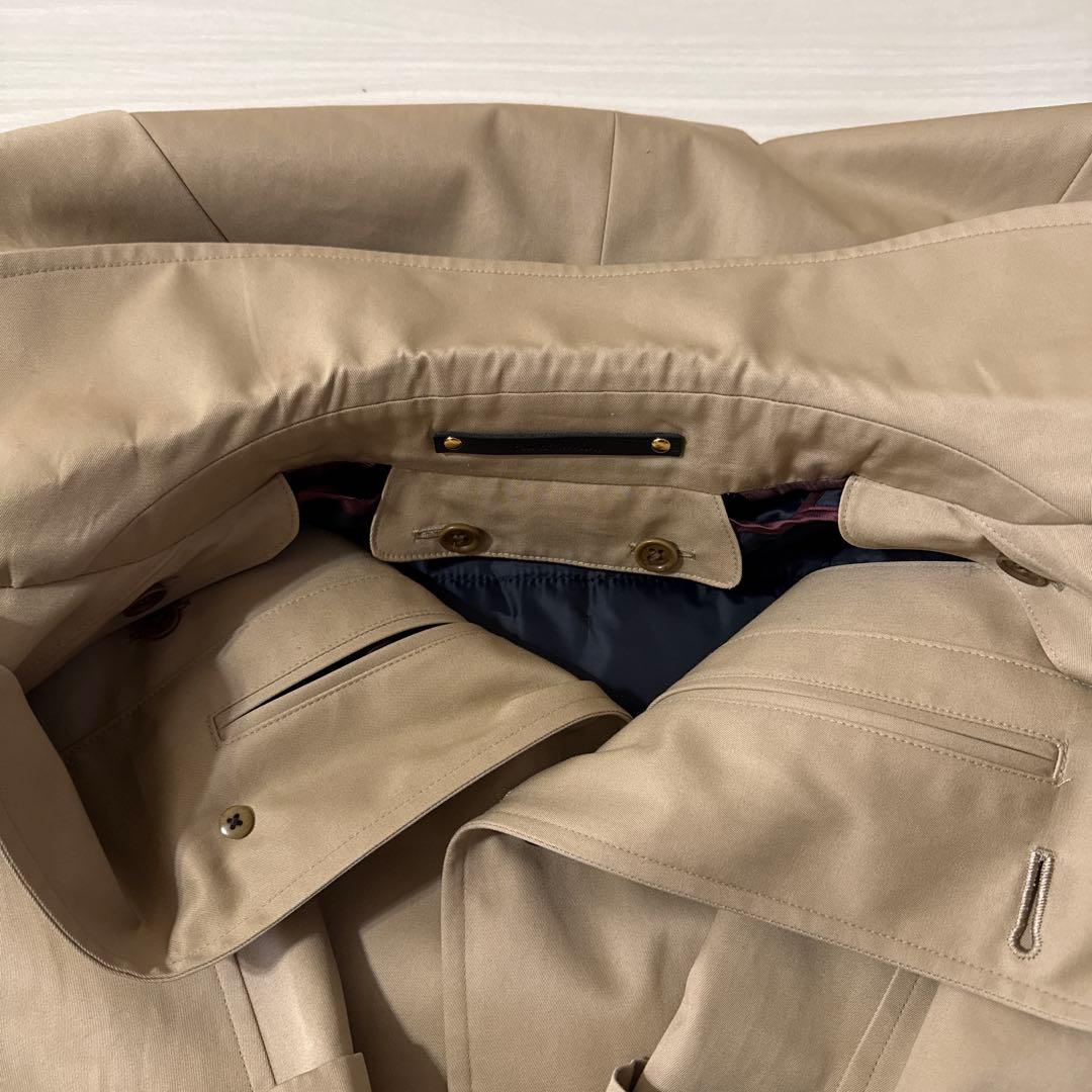 Paul Smith ベージュ ステンカラーコート (中綿インナーは未使用品)