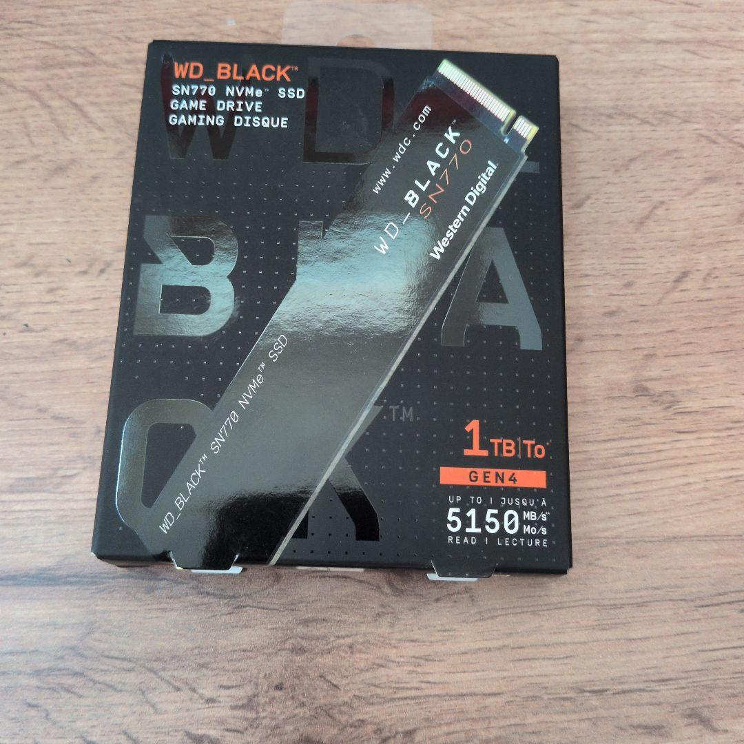 高騰中でのこの価格SN770 1TB