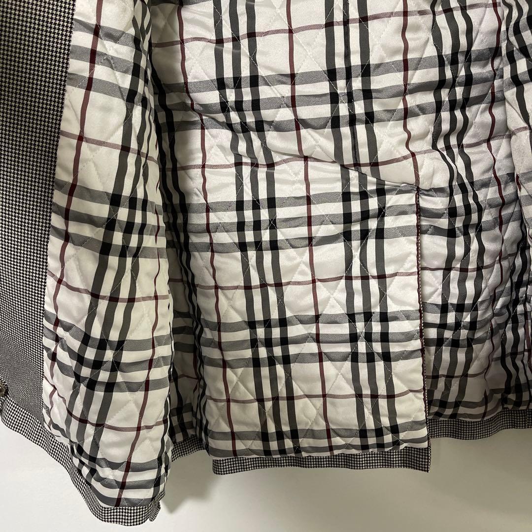 美品 Burberry Black label バーバリー ステンカラーコート