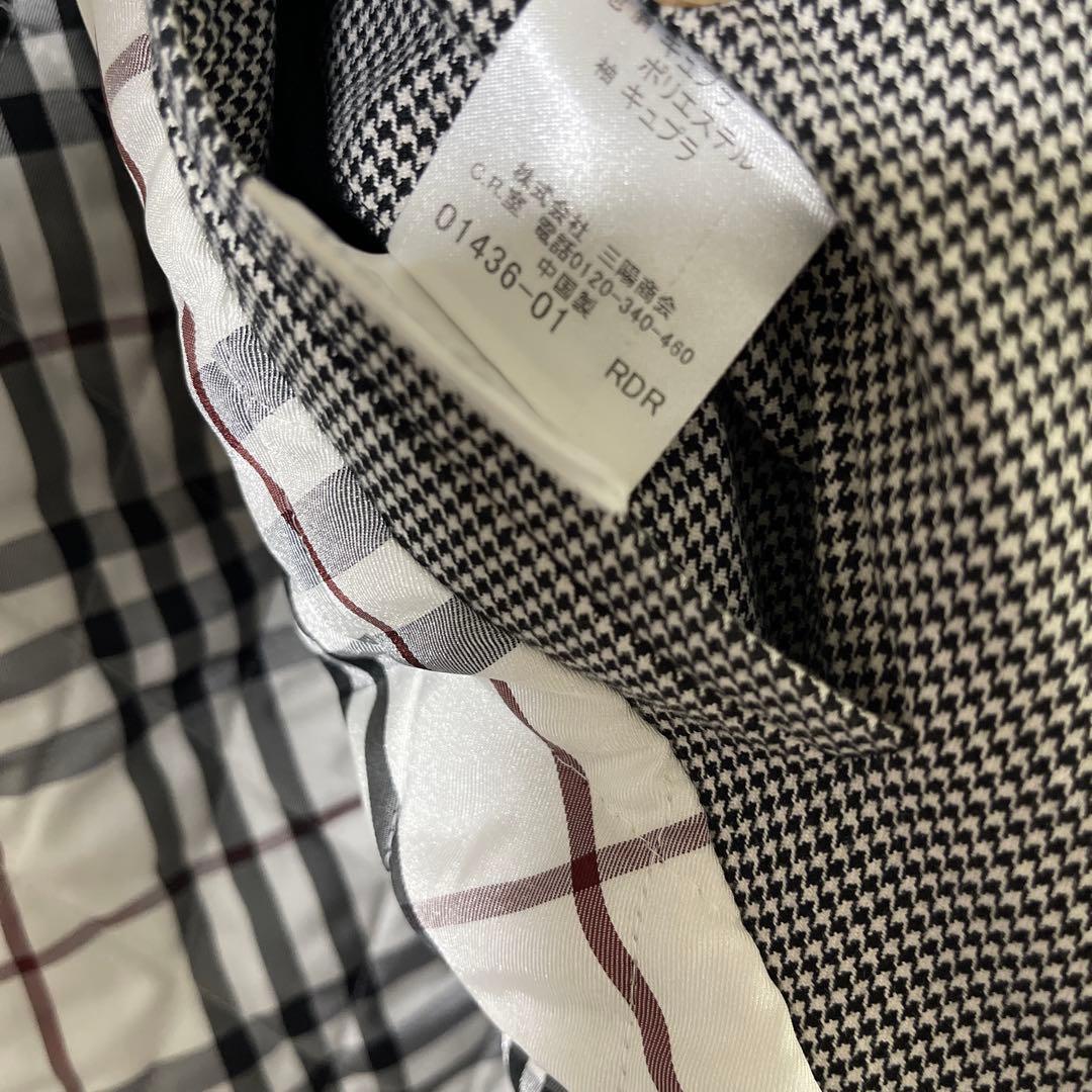 美品 Burberry Black label バーバリー ステンカラーコート