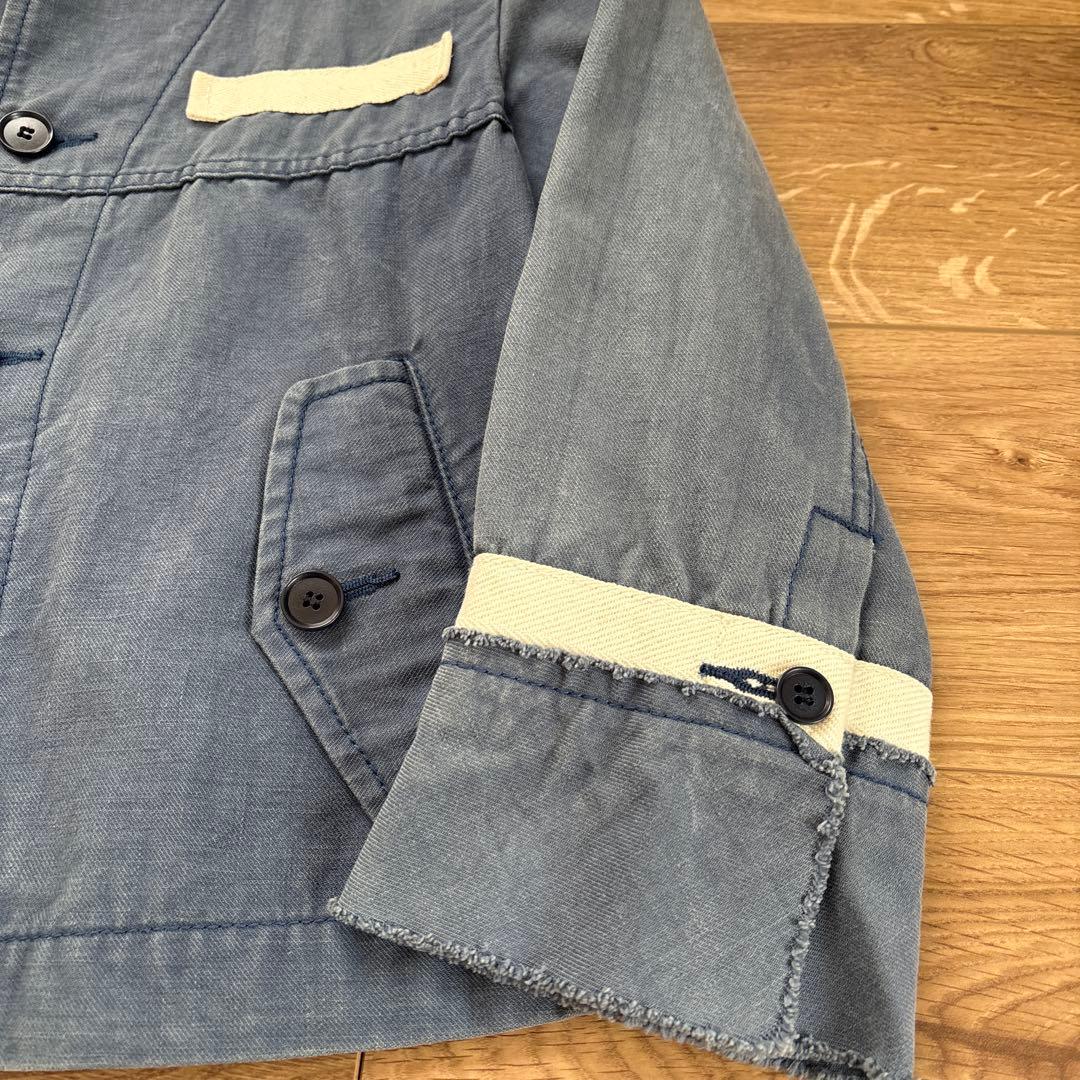 トリコムデギャルソン　ミリタリージャケット カーキ　Lサイズ　ビンテージ